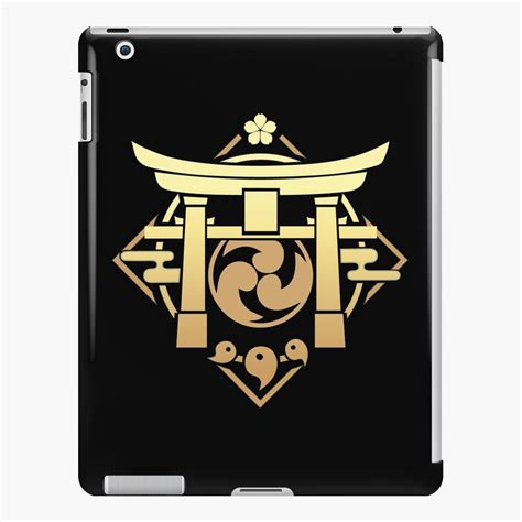 Genshin Impact Inazuma Emblem Ipad Case And Skin For Sale By Ryudesigns