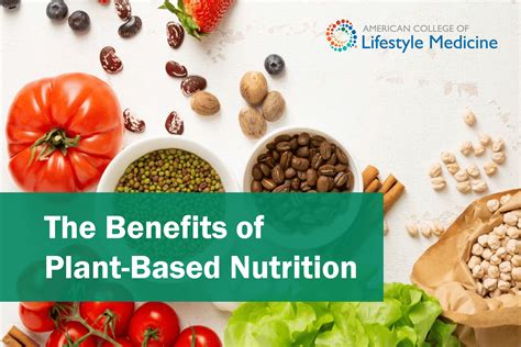 The Benefits Of Plant Based Nutrition American College Of Lifestyle