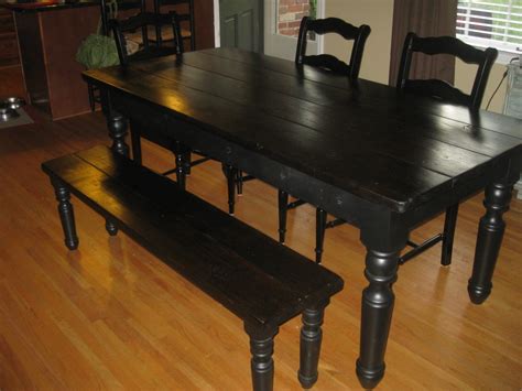 Custom Square Farmhouse Farm Table W Matching Benches Just Fine Tables