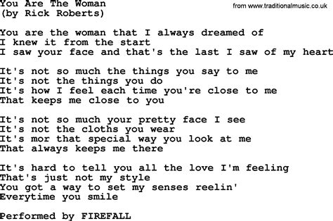 You Are The Woman By The Byrds Lyrics With Pdf
