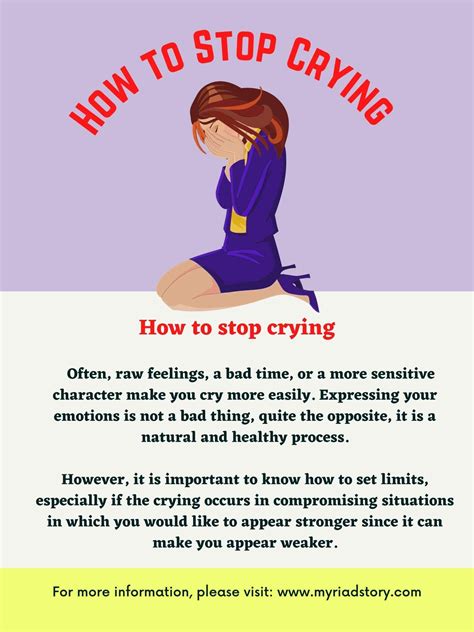 How To Stop Crying Here Are 10 Ways To Stop Crying When Sad
