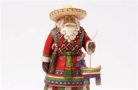 Mexican Santa Claus Santa Statues Santa Figurines Christmas