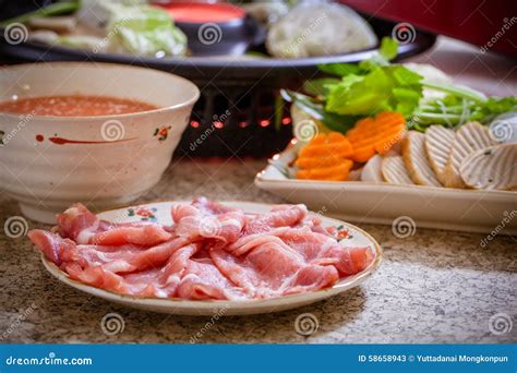 Shabu Shabu Stock Image Image Of Sukiyaki Meat Japanese