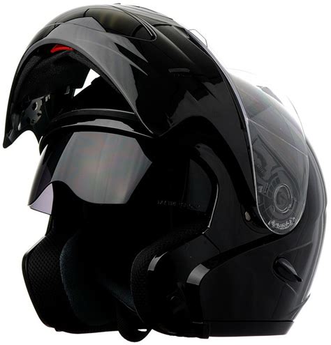 All you need to know about motorcycle sun visors when buying a new helmet. DOT Double Retractable Visor Modular Motorcycle Helmet