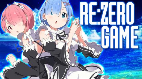 Rezero Video Game Released Animegames Youtube