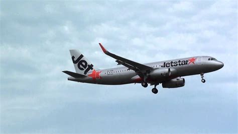 Jetstar Airbus A320 Winglets Landing Melbourne Airport Youtube