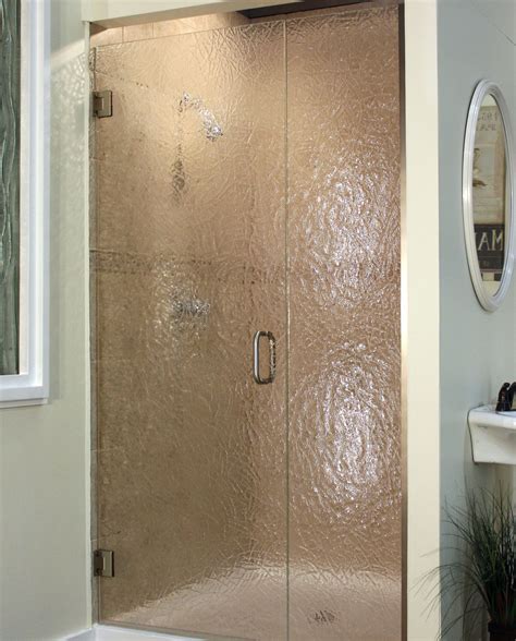 Frameless Glass Shower Doors Can Be Obscured So That You Cant See In