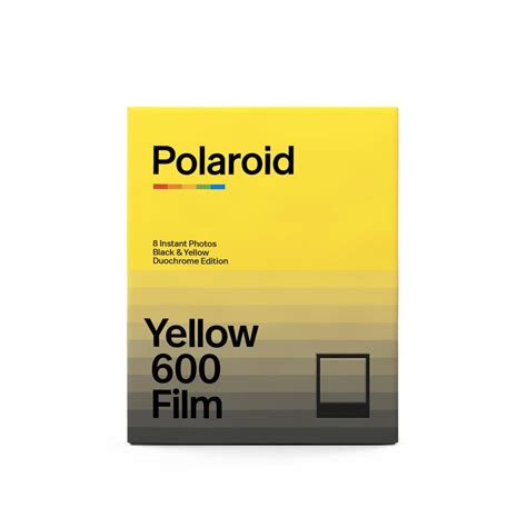 Polaroid Film Duochrome Pentru 600 Black And Yellow Edition F64ro F64ro