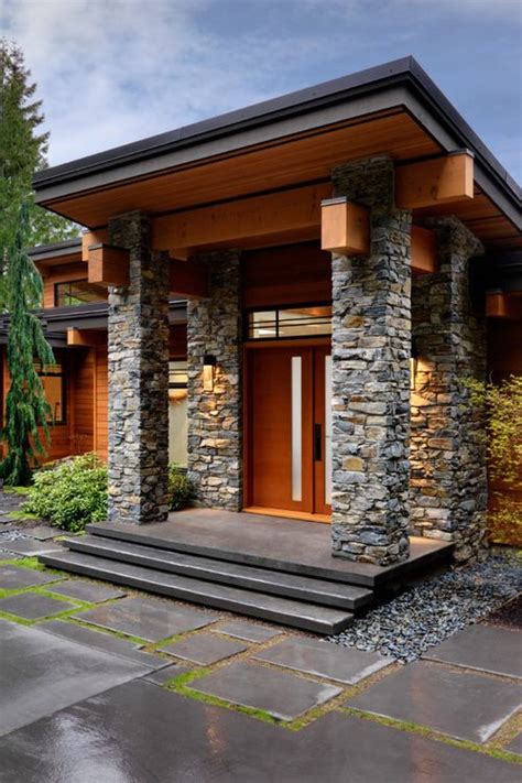 tiang teras minimalis batu alam  mempercantik rumah bangizaltoycom