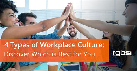 4 Types Of Workplace Culture Discover Which Is Best For You
