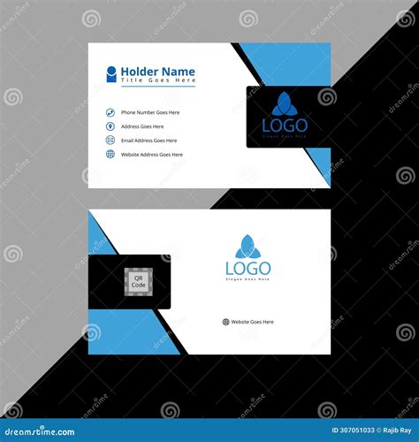 Cutting-Edge Business Card Design: 2024 Vector Aesthetics Stock Vector