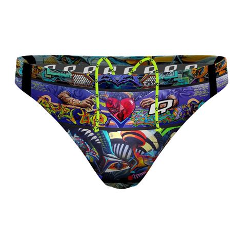 Letter Up Waterpolo Brief Water Polo Workout Wear Mens Fitness