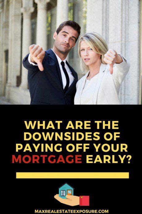 Pros And Cons Of Paying Off Your Mortgage Early Mortgage Tips Real