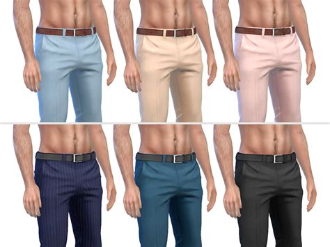 The Sims Resource Slim Fit Trousers