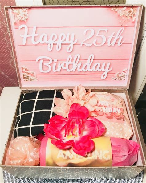 Romantic diy gifts are the perfect way to tell someone you love them! 25th Birthday YouAreBeautifulBox. Care Package for ...