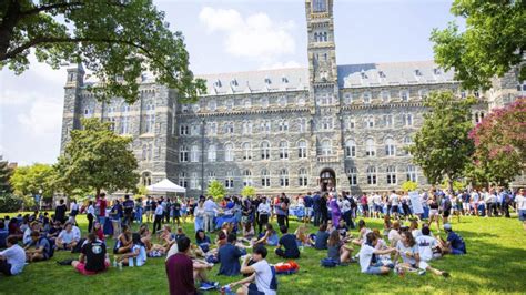 Georgetown Returns To Full Operation Drops Social Distancing For Fall