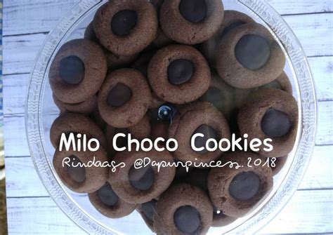 Resep kue tanpa oven ini sudah pasti jadi dessert favorit di rumah. Resep Milo Choco Cookies / Kue Kering Milo oleh Rindaags - Cookpad