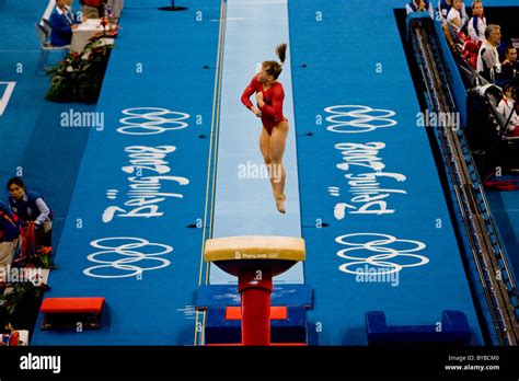 Shawn Johnson Usa Womens Individual All Around Gymnastics Silver