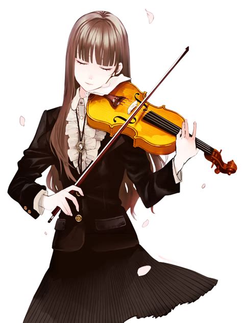 Render Violin Premium Design 3d Render Mulher E Violino Violin