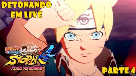 Naruto Storm 4 Expansão Road To Boruto Detonando Em Live Parte 4