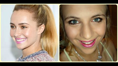 Hayden Panettiere Inspired Fresh Faced Makeup Tutorial Youtube