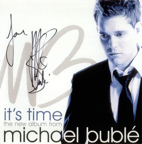 michael buble its time