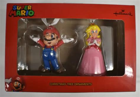 New Hallmark Nintendo Super Mario And Princess Peach Christmas Tree