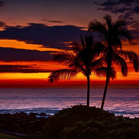 Maui Sunset Wallpapers Top Free Maui Sunset Backgrounds Wallpaperaccess