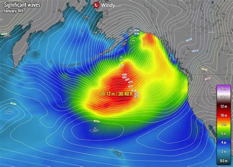 All Time Pressure Records Set At The End Of 2020 North Pacific