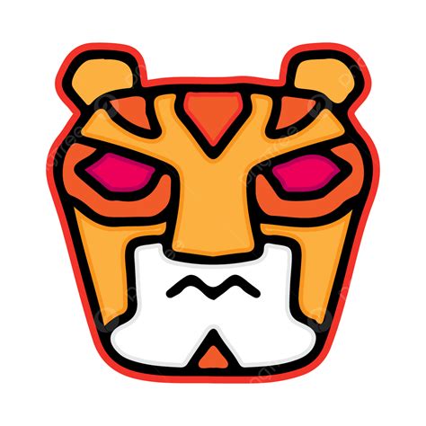 Tiger Mascot Clipart Transparent PNG Hd Angry Tiger Mascot Logo For