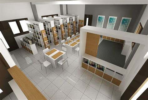 20 Koleski Terbaru Desain Tata Ruang Perpustakaan Sekolah Panda Assed