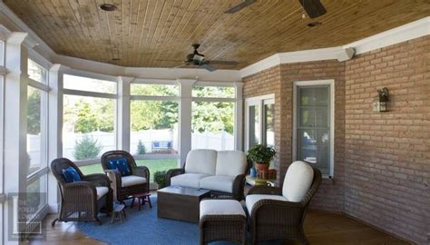 Beadboard ceilings installing outdoor spaces porches. Beadboard Ceiling | Porch interior, Screened porch designs ...