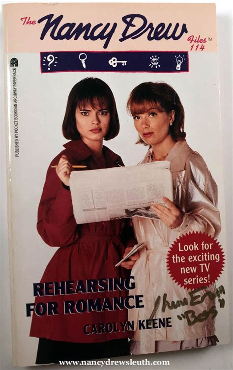 Jenns Nancy Drew Collection Nancy Drew Files Bess Jhene Erwin Signed Book W 1995 Tv Show