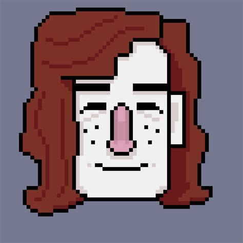Heres A Pixel Portrait Profile Image I Made For Myself Toward The End Of College Rpixelart