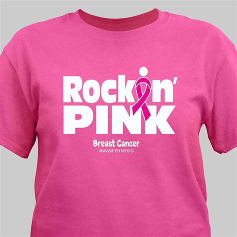 rockin pink breast cancer awareness t shirt tsforyounow