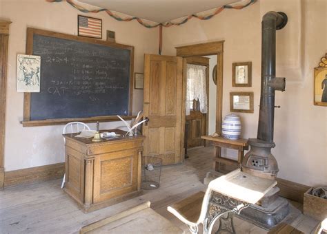 Inside One Room Schoolhouse