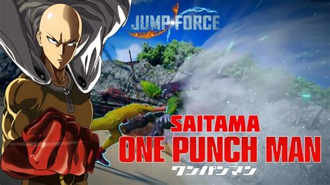 Saitama One Punch Man Custom Character Guide Jump Force Youtube