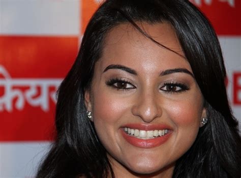 Sonakshi Sinha Oily Face Close Up In Blue Dress Cinehub