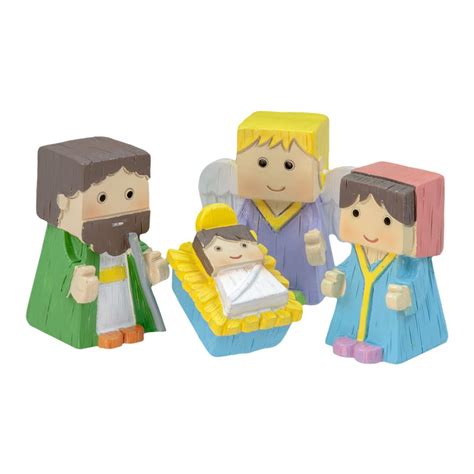 Kids Nativity Block Set