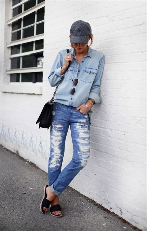 How To Wear Denim On Denim Beauty And Sass Clothes Comfortable Outfits Denim Fashion