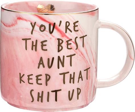 Amazon Com Hendson Aunt Gifts From Niece Nephew You Re The Best Aunt Keep That S Up Funny