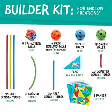 Eezy Peezy Connect N Build Building Toys Builder Pack With 139 Pieces