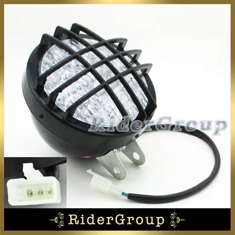 12v Led Front Head Light Headlight For 50cc 70 90 110cc 125cc 150cc