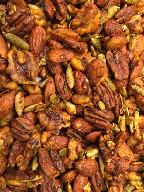 Sweet And Spicy Mixed Nuts Home Madehome Made