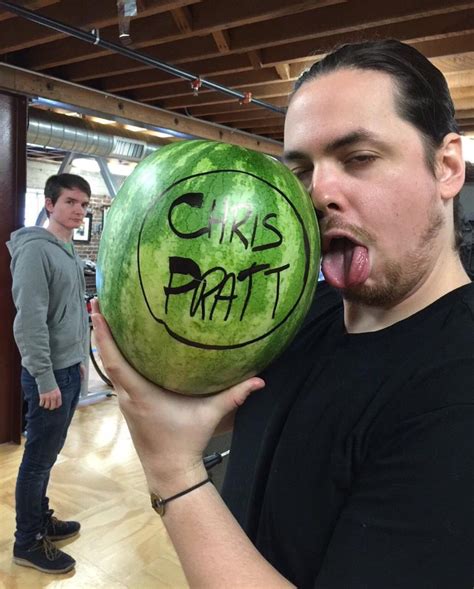 Ross And Arin With The Chris Pratt Watermelon Game Grumps Funny