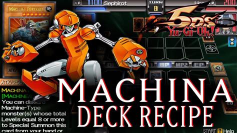 Machina Deck Recipe Yu Gi Oh 5ds Tag Force 5 31 Youtube