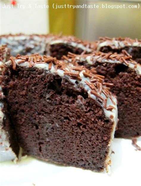 Resep Cake Coklat Kukus Steamed Moist Chocolate Cake Just Try And Taste