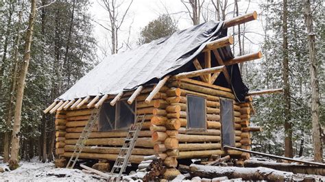 Spending time at the log cabin over the christmas season is always extra special. Hand-Built Winter Haven- Ep 13- Log Cabin on a Budget ...