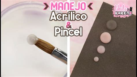 MANEJO de ACRÍLICO Y PINCEL PRINCIPIANTES YouTube