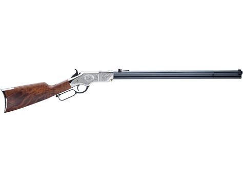 Henry Original Silver Deluxe Engraved Lever Action Rifle 44 40 Wcf